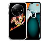Cokitec Coque Renforcée pour Xiaomi Redmi A3 Manga Fairy Tail Logo Noir