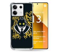Cokitec Coque Renforcée pour Xiaomi Redmi Note 13 5G Manga Assassination Classroom Kuro Noir