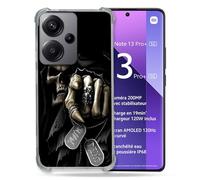 Cokitec Coque Renforcée pour Xiaomi Redmi Note 13 Pro Plus 5G Tete de Mort Your Next