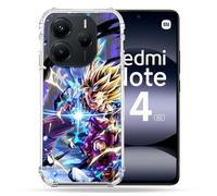 Cokitec Coque Renforcée pour Xiaomi Redmi Note 14 5G Manga Dragon Ball Sangohan Duo