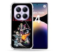 Cokitec Coque Renforcée pour Xiaomi Redmi Note 14 Pro 4G Manga Fairy Tail Logo Team