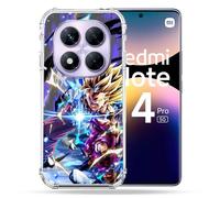 Cokitec Coque Renforcée pour Xiaomi Redmi Note 14 Pro 5G Manga Dragon Ball Sangohan Duo
