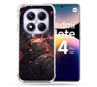 Cokitec Coque Renforcée pour Xiaomi Redmi Note 14 Pro 5G Manga Naruto Kakashi Dark