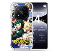 Cokitec Coque Renforcée pour Xiaomi Redmi Note 14 Pro Plus 5G Manga My Hero Academia Affiche