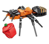 Cokomono Insecte Jouet de Construction, Insecte Blocs de Construction, Insecte Blocs de Construction de Serrage pour Les Enfants de 3 Ans et Plus (Fourmi)