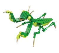 Cokomono Insecte Jouet de Construction, Insecte Blocs de Construction, Insecte Blocs de Construction de Serrage pour Les Enfants de 3 Ans et Plus (Mante)