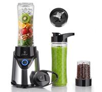 COKUNST Mixeur & Broyeur Smoothie Maker, Blender électrique, 2 Bécher