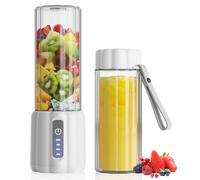 COKUNST Mixeur Portable pour Shakes et Smoothies, 22000 TR/min Puissant avec 6 Lames, 500 ml Mini Blender avec Couvercle de Voyage pour Cuisine, Salle de Sport, Bureau
