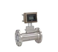 COKYIS Débitmètre Intelligent for Turbine à gaz, en Acier Inoxydable et Alliage d'aluminium, Compteur spécial for gaz Naturel, transmetteur à Distance 4-20 mA RS485(DN32)