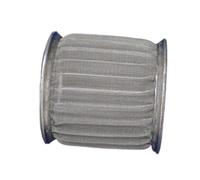 COKYIS Filtre à Huile for brûleur à mazout Coupelle en Aluminium 1/4" 3/8" Petit Filtre à Carburant Diesel for Filtre à crépine à Huile de chaudière 25L/H(4pcs Slilver)