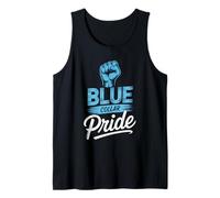 Col Bleu Pride Shirt Hard Work Construction Labor Worker Débardeur