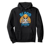 Col Bleu Pride Shirt Hard Work Construction Labor Worker Sweat à Capuche