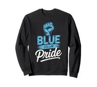 Col Bleu Pride Shirt Hard Work Construction Labor Worker Sweatshirt