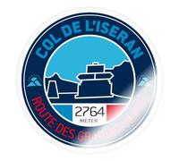 Col De l'Iseran Route Des Grandes Alpes Autocollant Sticker