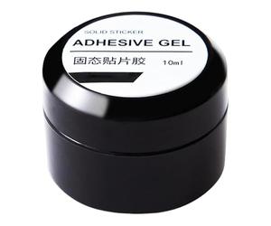 Col de l'ongle solidde - Gue de gell solidde de 10 ml, gell de colle à pour appuyer sur les | 10 ml de collecte de clou d'adhésion de longue durée pour les faux | de colle