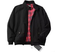 Col montant ample pour homme - Veste de pilote américain - Vêtement d'extérieur triple résistant pour un usage quotidien, décontracté et extérieur - Convient pour le printemps et l'automne - 3XL