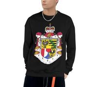 Col Rond Liechtenstein Emblème National Graphique Sweat À Capuche Unisexe Hoodie Hommes Femmes Pull À Capuche Manches Longues Cordon Hauts avec Poches Taille S Au 4XL
