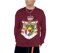 Col Rond Liechtenstein Emblème National Graphique Sweat À Capuche Unisexe Hoodie Hommes Femmes Pull À Capuche Manches Longues Cordon Hauts avec Poches Taille S Au 4XL