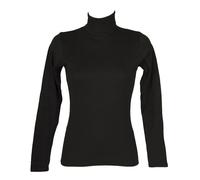 Col roulé chemise femme cycliste manche longue bio coton RAGNO article D274AK BI