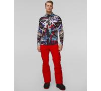 Col Roulé De Ski Pour Hommes Spyder Podium 1/2 Zip 38a015401-paint-by-numbers-purple-flash