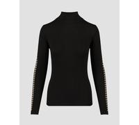 Col Roulé Technique Noir Pour Femmes Newland Lisitea N46396-145 M
