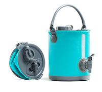 Colapz 2-en-1 - Réservoir d’Eau Pliable pour Le Camping - Jerrican Alimentaire - Seau pour Camping-Car - Distributeur d’Eau avec Robinet - Bleu