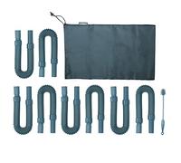 Colapz Kit 4 Tuyaux D'évacuation des Eaux, Camping Car Flexibles et Rétractables pour Vidange, Extensibles pour 50 Cm à 1 M, Facile Nettoyer Accessoires Car, Van Caravane Aménagé