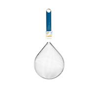 Colatutto Acier Inoxydable De Forme Ovale avec Poignée De Plastique De CM 18x22