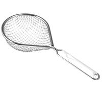 Colatutto Acier Inoxydable De Forme Ovale avec Poignée Plastique De CM 18x22
