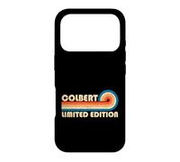 Colbert Retro 70s 80s Sunset Stripe Coque pour iPhone 17 Pro