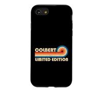 Colbert Retro 70s 80s Sunset Stripe Coque pour iPhone SE (2020) / 7/8