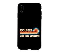 Colbert Retro 70s 80s Sunset Stripe Coque pour iPhone XS Max