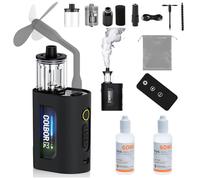 Colbor CF3 Fog Machine with 2Pcs Smoke Machine Liquid for Photography with 60° Tilt-Protection and Remote Control 30W Portable Fog Machine