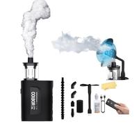 COLBOR CF3 Machine à Brouillard 30 W Machine à Brouillard Portable Mini Machine à fumée pour la Photographie avec Protection Contre l'inclinaison à 60 ° pour Les fêtes en Plein air Cosplay Halloween