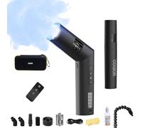 Colbor CF5 Portable Fog Machine with Magnetic RGB Color Light Battery Powered Portable Smoke Machine Handheld Fog Machine w/Remote Control Fogger for Parties Stage Effects
