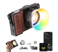 COLBOR Lampe Vidéo,Wonder W100R 100W RGB Éclairage Continu Portable 345g Contrôle APP avec DC/Type C pour Tournage Intérieur et Extérieur Interview Live Streaming, Lumière-Vidéo-LED-Photographie-Lampe