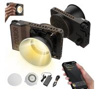 COLBOR Lumière Caméra, W60 LED Lampe Vidéo 60W, Eclairage Lumiere Photo Professionnelle 2700K-6500K, Contrôle par Application Variable, pour Tournage Vlog