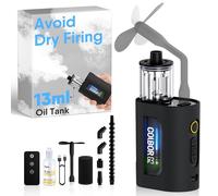 COLBOR Machine à Fumée Portable pour Photographie, CF3 Mini Machine à Brouillard Rechargeable avec Télécommande Protection d'inclinaison à 60° pour Fêtes, Mariages, Cosplay, Halloween