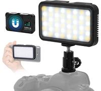 COLBOR PL5 Panneau-LED-Lumière-Vidéo, Light Bi-Colore,3000K-6500K, CRI 95+, Lumineux Lampe Portable pour DSLR, Smartphone, Caméra, Appareil Photo, Tournage, Youtube, Entretiens, Photographic