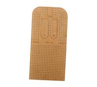 Colcolo 1PC artisanat poinçonnage positionnement calculerer règle acrylique clair 175x85mm artisanat faisant pochoir règle à glissière, 4mm