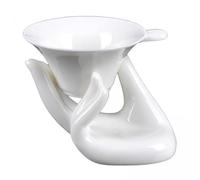 Colcolo 2x Porcelaine Céramique Infuseur À Thé Kung Fu Thé de Thé Filtre À Thé Accessoires de Passoire À Thé Filtre Colande Décor