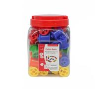 Colcolo 48 Pièces Jeu Age Lacs | Favorise la Coordination Oeil-Main, Bobines Plastique, pr Activité pédagogie Active, Pits