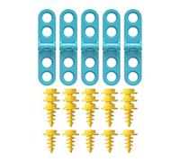 Colcolo 5 charnières en carton pour la construction, kit de construction pour enfants, jeu éducatif pour développer la coordination œil-main et favoriser, Style D