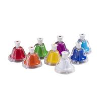 Colcolo 8 Pièces Cloche Musicale à Jeu Manuel sans Électricité, Coloré, pr École