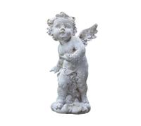 Colcolo Angel Garden Statue Figurine European Lawn Ornement Sculpture for Landscape Walkway Patios Pond Arrière, Style A