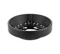 Colcolo Anneau pare-brise pour cuisinière à, support pour, facile à nettoyer, économie d'énergie, anneau coupe-vent pour cuisine extérieure, Noir
