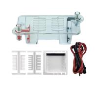 Colcolo Appareil d'électrophorèse pour projets d'apprentissage en cuve, équipement pédagogique robuste pour lycéens