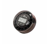 Colcolo Aquatic Timer Dispenser Distributeur Automatique Nourrisseur Aquarium Trémie Étanche Fraîcheur Prolongée Contrôle Rations Convient aux Débutants en, Noir, Version À Piles