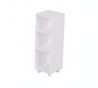 Colcolo Armoire Miniature Étagère Bibliothèque Meuble Rangement pour Maison de Poupée avec Structure Réaliste et Dimensions Précises Adaptée aux Scènes de Salle de Bain Cuisine Salon, Style B