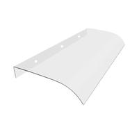 Colcolo Auvent de porte de fenêtre, auvent de porte, couverture d'auvent de porte, remplacement facile à installer, auvents de porte robustes, accessoires de, 40cmx100cm